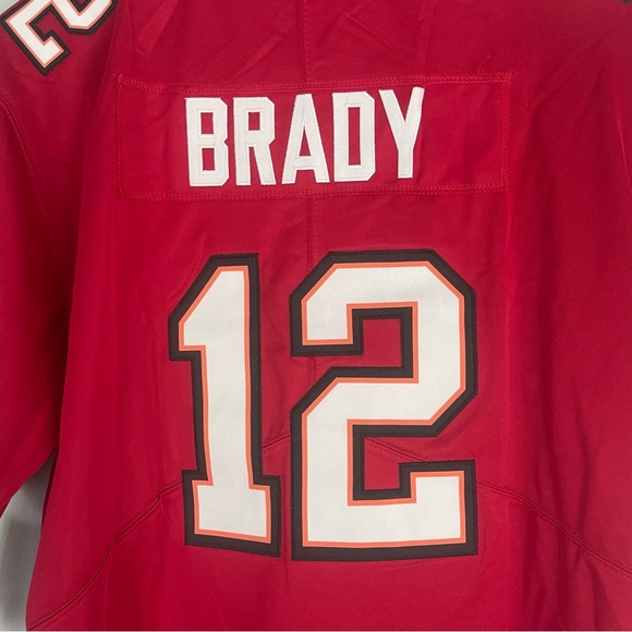 NWT NFL Apparel Tom Brady #12 Tampa Bay Buccaneers Men's Jersey Shirt Large Nike - Picture 10 of 10